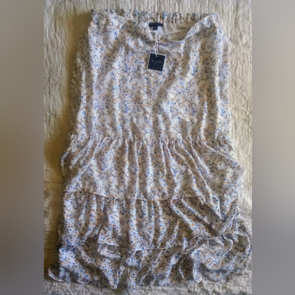 Women's Kaari Blue Long Skirt size XL w/tags